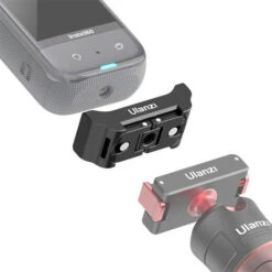 Adaptateur 3-en-1 Ulanzi Quick Release Pour Insta360 X2/X3 -Magasin D’Équipement De Caméra D’Action adaptateur 3 en 1 ulanzi quick release pour insta360 x2x3 4