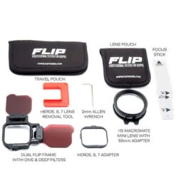 Backscatter FLIP Pro - Filtres De Plongée Et Objectif Macro Pour GoPro -Magasin D’Équipement De Caméra D’Action backscatter flip pro filtres de plongee et objectif macro pour gopro 7