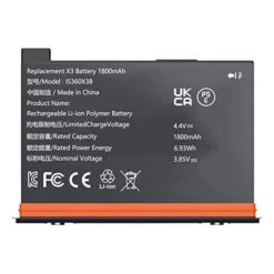 Batterie Rechargeable LCE 1800mAh Pour Insta360 X3