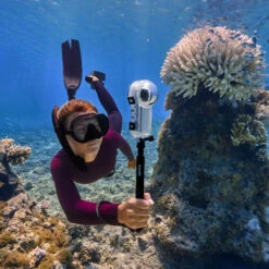 Caisson De Plongée Invisible Insta360 X4 -Magasin D’Équipement De Caméra D’Action caisson de plongee invisible insta360 x4 5