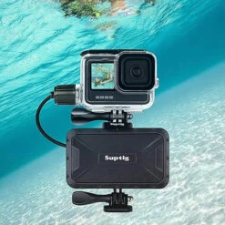 Caisson étanche Suptig Avec Batterie Externe Pour GoPro HERO13/12/11/10/9 -Magasin D’Équipement De Caméra D’Action caisson etanche suptig avec batterie externe pour gopro hero131211109 9