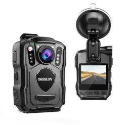 Caméra Piéton Boblov M5 128Go Avec GPS -Magasin D’Équipement De Caméra D’Action camera pieton boblov m5 128go avec gps 1