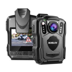 Caméra Piéton Boblov M5 128Go Avec GPS -Magasin D’Équipement De Caméra D’Action camera pieton boblov m5 128go avec gps 2