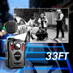 Caméra Piéton Boblov M5 128Go Avec GPS -Magasin D’Équipement De Caméra D’Action camera pieton boblov m5 128go avec gps 7