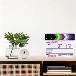 Clap Pour Tournage -Magasin D’Équipement De Caméra D’Action clap de cinema 2