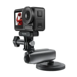 Fixation 360° à Base Magnétique Telesin Pour Caméra D'action -Magasin D’Équipement De Caméra D’Action fixation 360 a base magnetique telesin pour camera d action 6