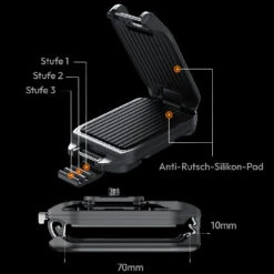 Fixation Quick Release Ulanzi UKA07 Pour Sac à Dos -Magasin D’Équipement De Caméra D’Action fixation quick release ulanzi uka07 pour sac a dos 5