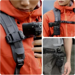 Fixation Quick Release Ulanzi UKA07 Pour Sac à Dos -Magasin D’Équipement De Caméra D’Action fixation quick release ulanzi uka07 pour sac a dos 7