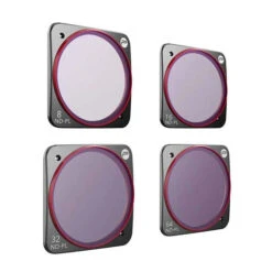 Magasin D’Équipement De Caméra D’Action 4 Kit De 4 Filtres PGYTech ND-PL Pro (8, 16, 32, 64) Pour DJI Action 2