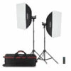 Kit Duo Lumières LED Godox SL100Bi -Magasin D’Équipement De Caméra D’Action kit duo lumieres led godox sl100bi