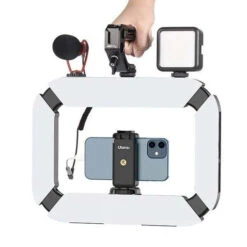 Lampe LED Ulanzi Ring Light Video Rig -Magasin D’Équipement De Caméra D’Action lampe led ulanzi ring light video rig 6