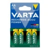 Lot De 4 Piles Rechargeables HR6 (AA) 2100mAh - Varta -Magasin D’Équipement De Caméra D’Action lot de 4 piles rechargeables hr6 aa 2100mah varta