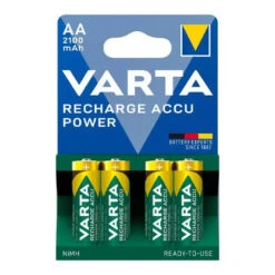 Lot De 4 Piles Rechargeables HR6 (AA) 2100mAh - Varta