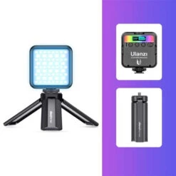 Mini Lumière Ulanzi RGB Rechargeable VL49 -Magasin D’Équipement De Caméra D’Action mini lumiere ulanzi rgb rechargeable vl49 11