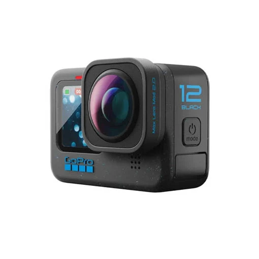 Pack GoPro HERO12 Black Avec Module D'objectif Max 2.0 3 Pack GoPro HERO12 Black Avec Module D'objectif Max 2.0