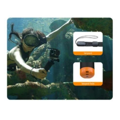 Poignée Flottante Bluetooth Telesin Pour GoPro HERO13/12/11/10/9/8 -Magasin D’Équipement De Caméra D’Action poignee flottante bluetooth telesin pour gopro hero1312111098 6
