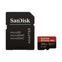 SanDisk 256Go Extreme PRO - Carte Mémoire MicroSDXC™ UHS-I -Magasin D’Équipement De Caméra D’Action sandisk 256go extreme pro microsdxc uhs i 1