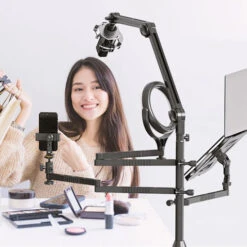 Support De Bureau Universel Ulanzi Desk Mount Complete Stand -Magasin D’Équipement De Caméra D’Action support de bureau universel ulanzi desk mount complete stand 8