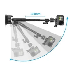 Support Magnétique à Ventouse Ulanzi ZJ01 Pour Caméra D'action Et Smartphone -Magasin D’Équipement De Caméra D’Action support magnetique a ventouse ulanzi ZJ01 pour camera d action et smartphone 8