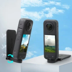 Support Multifonctionnel Magnétique Sunnylife Pour Caméra D'action -Magasin D’Équipement De Caméra D’Action support multifonctionnel magnetique sunnylife pour insta360 x4 5