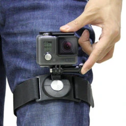 The Strap - 3 Fixations (Main + Poignet + Jambe) -Magasin D’Équipement De Caméra D’Action the strap kit de 3 fixations gopro main poignet jambe 4