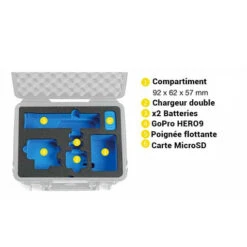 Valise B&W 1000 Pour GoPro -Magasin D’Équipement De Caméra D’Action valise bw 1000 pour gopro hero9 hero10 4